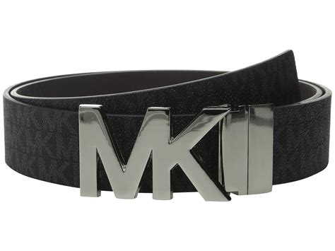 michael kors black belt men|Michael Kors belt reversible.